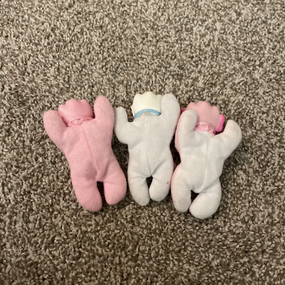 Puppy Surprise Puppies Dog Plush Stuffed Animal‎ LOT Pink White Part Replacement